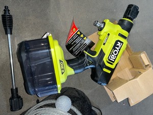 RYOBI ONE HP 18V Brushless EZClean 600 PSI 0.7 GPM Cordless Cold Water Power Cleaner (Tool Only)