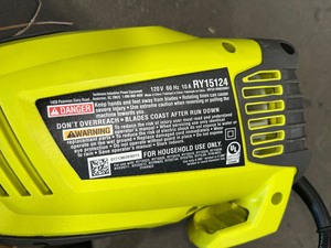 RYOBI 18 in. 10 Amp Attachment Capable Electric String Trimmer