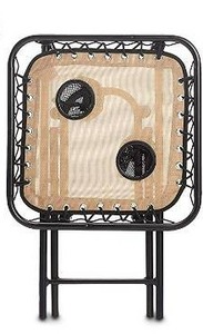 Amazon Basics Outdoor Folding Side Table, Tan