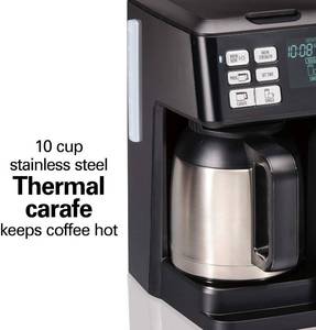 Hamilton Beach FlexBrew Trio 2-Way Single Serve Coffee Maker & Full 10c Pot,