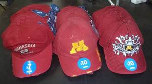 30 University of Minnesota Gophers hats