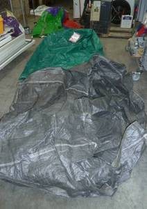 6 large poly bags