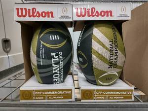 TWO New Wilson Footballs