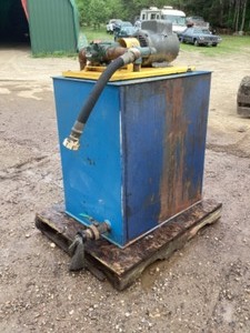 lot 4 image: Rotary PL7170-4 single phase hydraulic power source.