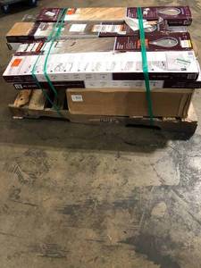 lot 45 image: Mix Lot of assorted tile flooring - various conditions - review all pictures