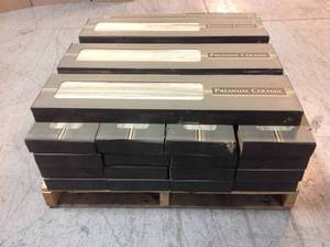lot 49 image: Pallet of 22 Assorted Boxes Ansley Amber 9 in. x 38 in. Matte Ceramic Floor and Wall Tile (14.75 sq. ft.  case) by MSI Customer Returns See Pictures