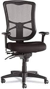 Alera Elusion Mesh High-Back Multifunction Chair, Black