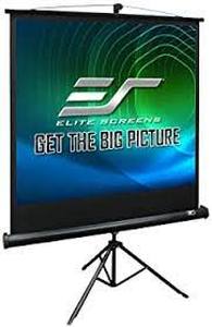 Elite Screens T113UWS1 Tripod Series 113 Tripod Projector Screen - Black