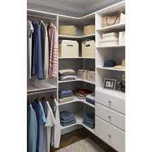 Closet Evolution 30 in. W White Corner Wood Closet System