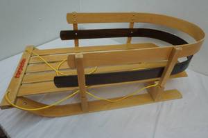 lot 82 image: Torpedo wood sled