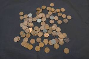 lot 3 image: wheat pennies