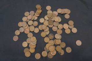 lot 10 image: wheat pennies