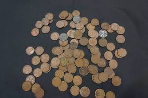 lot 11 image: wheat pennies