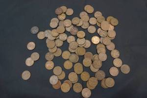 lot 19 image: wheat pennies