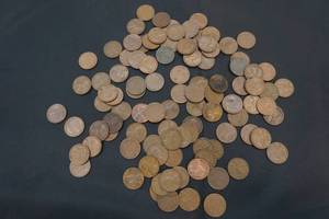 lot 20 image: wheat pennies
