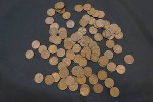 lot 24 image: wheat pennies