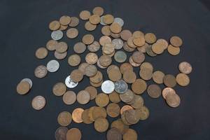 lot 28 image: wheat pennies