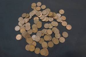 lot 34 image: wheat pennies