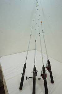 lot 54 image: fishing poles and net