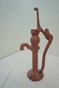 lot 108 image: hand pump