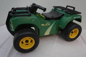 lot 124 image: John Deere Buck toddler 4 wheeler