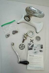 lot 160 image: vintage enterprise meat grinder