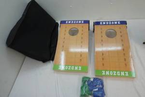 lot 172 image: end zone bean toss yard game