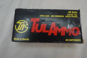 lot 209 image: Tul Ammo  .45 ammo