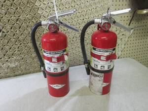 lot 133 image: (FS) 2 Fire Extinguishers...