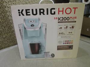 lot 138 image: (W6) Keurig Hot 2.0 K200 Plus Serie...