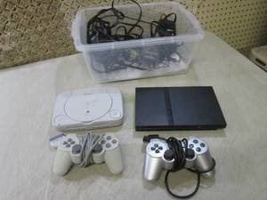 lot 150 image: (F-0) Playstation 1 and Playstation...
