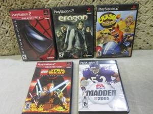 lot 186 image: (EC1) Playstation 2 Games...