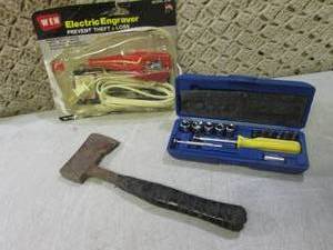 lot 189 image: (CSB) Electric Engraver, Small Tool...