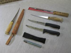lot 194 image: (BSB) Assorted Fillet Knives and Sh...