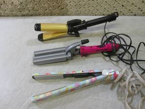 lot 204 image: (BSB) 3 Hair Irons...