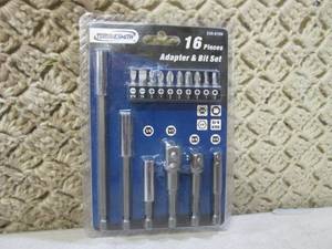 lot 227 image: (H-2) 16pc Adaptor & Bit Set...