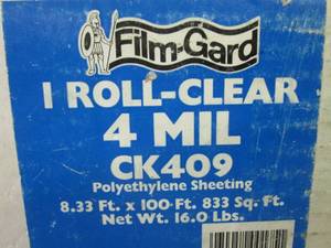 lot 232 image: (G-1) Film-Gard All-Purpose Constru...