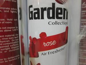 lot 237 image: (BSB) 12 Cans Rose Air Freshener...