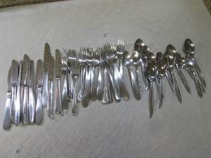lot 241 image: (BSB) Assorted Silverware...