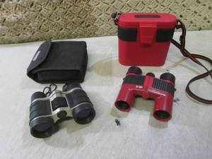 lot 257 image: (EC1) 2 Pair of Small Binoculars...