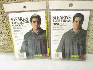 lot 258 image: (B-1) 2 Stearns Raingard 10 Rain Po...
