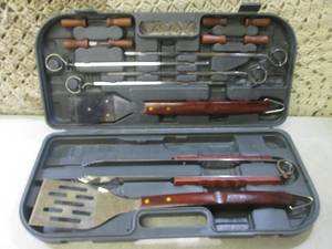 lot 278 image: (EW5) Grilling Set in Case...