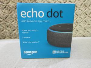 lot 285 image: (BSB) Amazon Echo Dot...