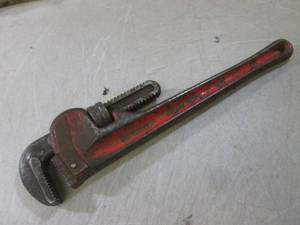 lot 294 image: (H-2) Ridgid 18 Pipe Wrench...