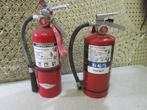 lot 45 image: (BSB) 2 Fire Extinguishers...