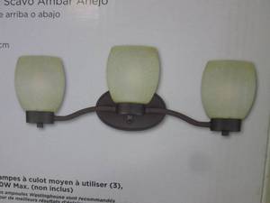 lot 55 image: (EW5) Westinghouse Indoor 3-Light W...