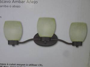 lot 56 image: (EW5) Westinghouse Indoor 3-Light W...