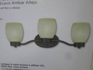 lot 57 image: (EW5) Westinghouse Indoor 3-Light W...