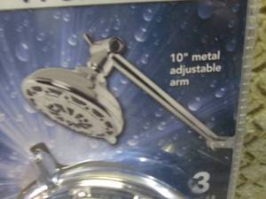 lot 61 image: (B-3) Shower Head with 10 Metal Ad...