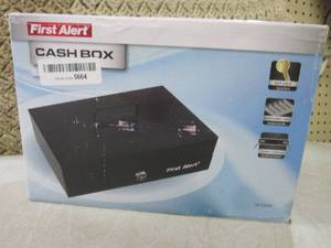 lot 75 image: (CSB) First Alert Cash Box...